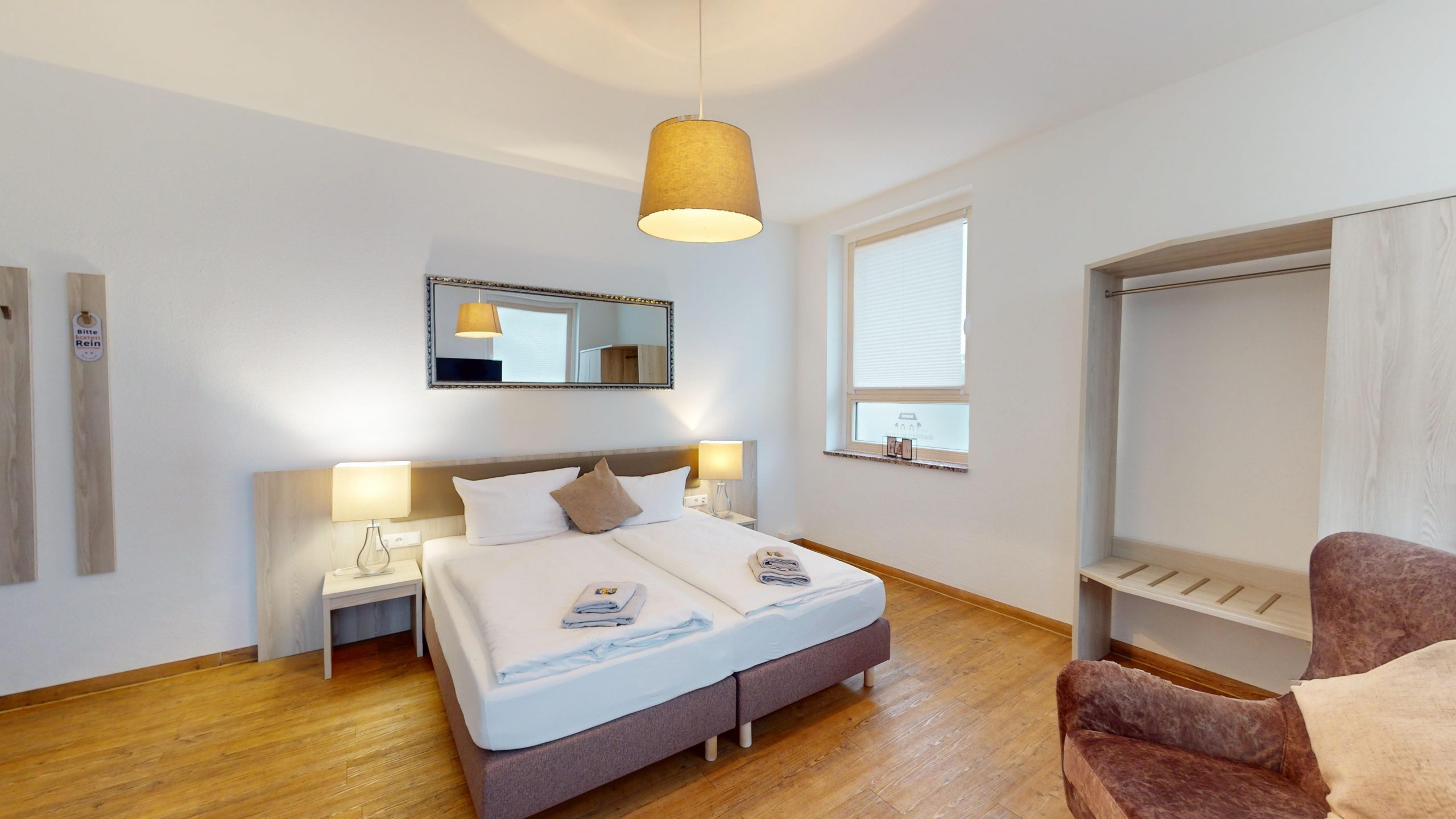 Doppelzimmer Nordhausen für Geschäftsreise im Hotel am Stadtpark buchen